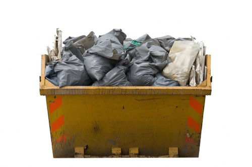 Eco-friendly skip hire practices ensuring proper waste recycling in Ealing.
